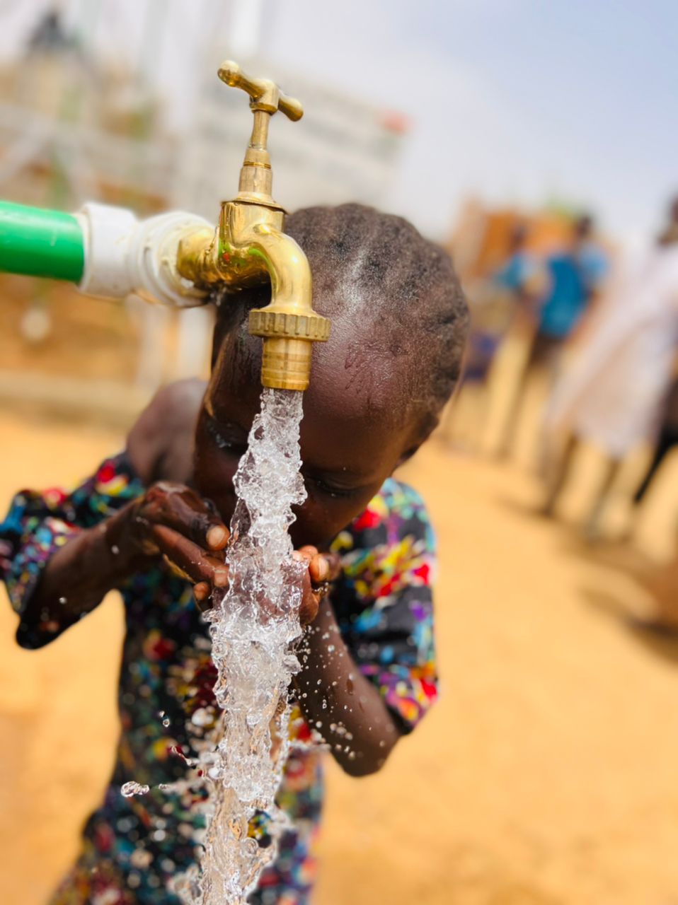 Accès à l'eau potable à un point d'eau